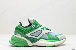 AMIRI RUNNER leather round toe comfortable low-top lifestyle casual shoes
