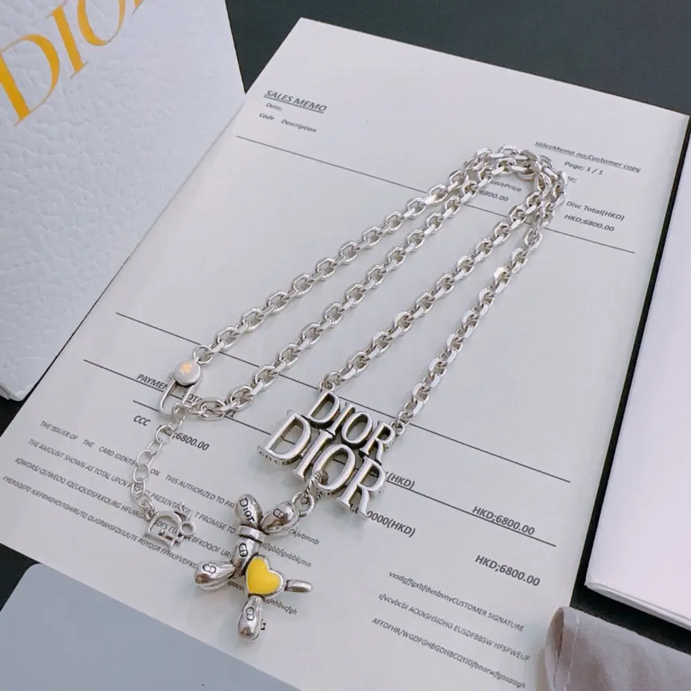 DIOR New Dior necklace Original goods New counter model
