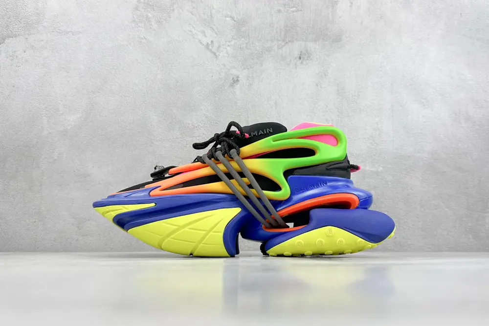 Balmain Unicorn Low Sneakers Unicorn series low-top height-enhancing thick avant-garde dad