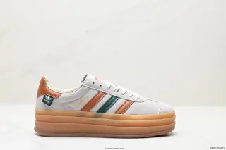 Adidas Gazelle Bold w low-top retro versatile casual sports sneakers HO6125