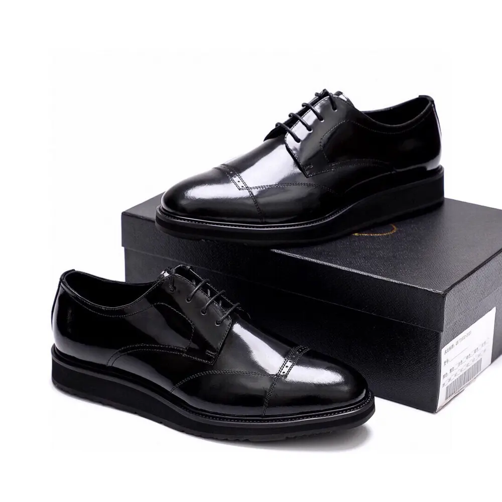 Prada leather business suit shoes are launched on the official website at the same time