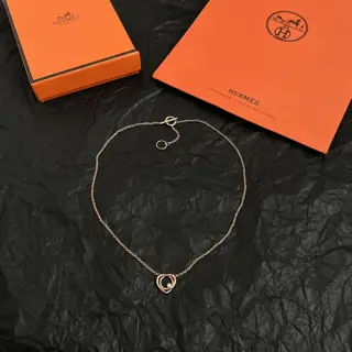 Hermes Heart Rose Gold Necklace The hottest new product on the Internet