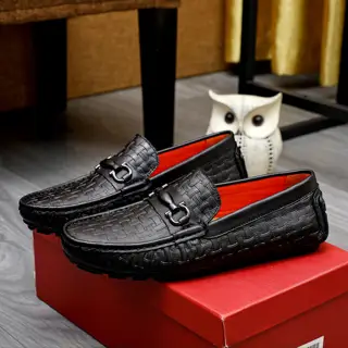 Bally loafers are on sale at the counter