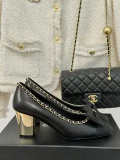 Chanel Chain Butterfly Shoes Series