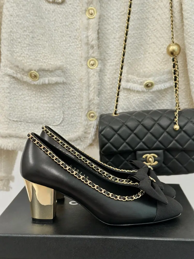Chanel Chain Butterfly Shoes Series