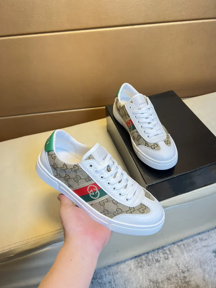 Gucci casual shoes are a must-have for trendy men Original brand imported from Italy