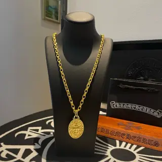 Chrome Hearts gold classic vintage necklace