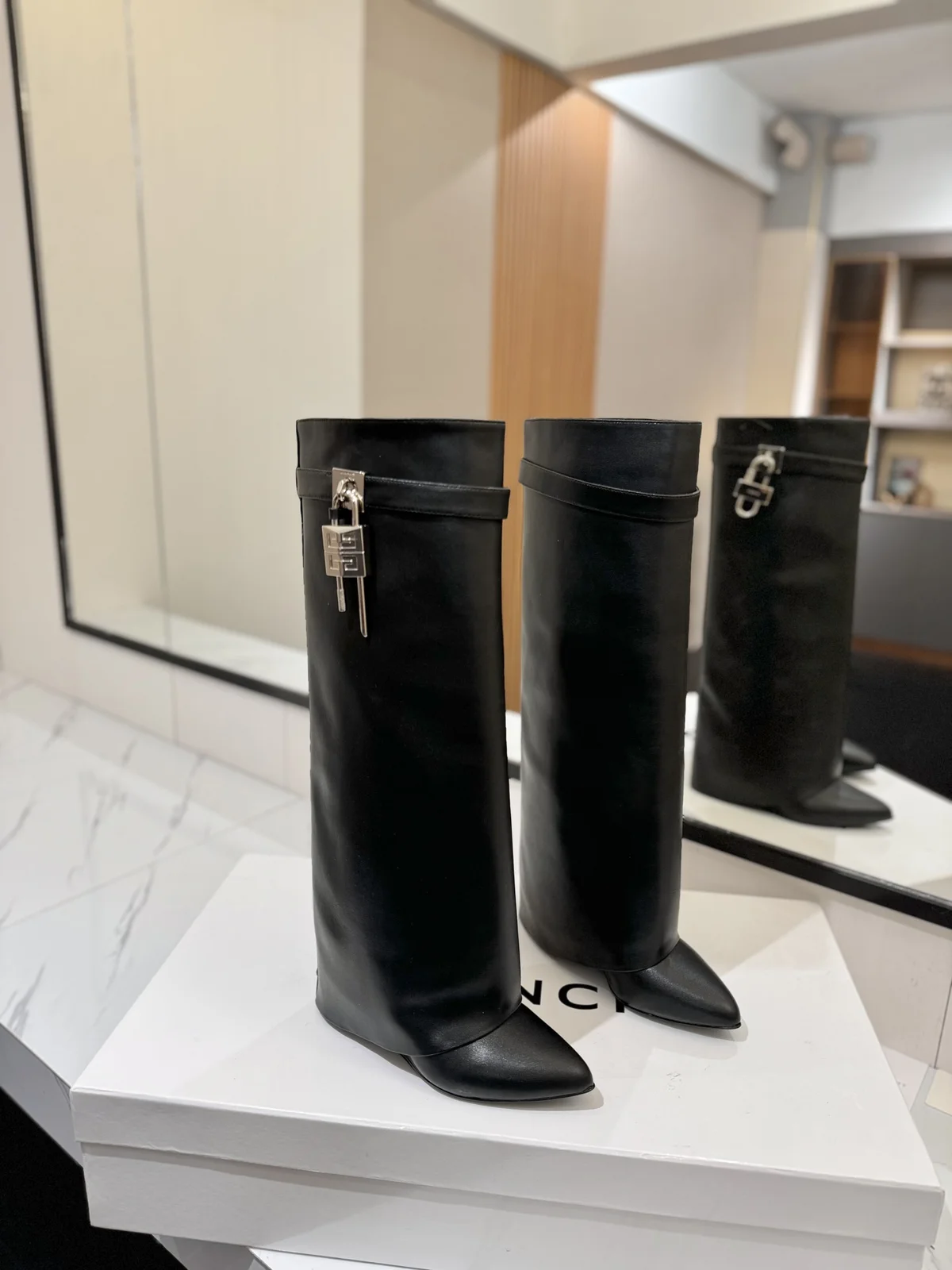 Givenchy high-heeled boots