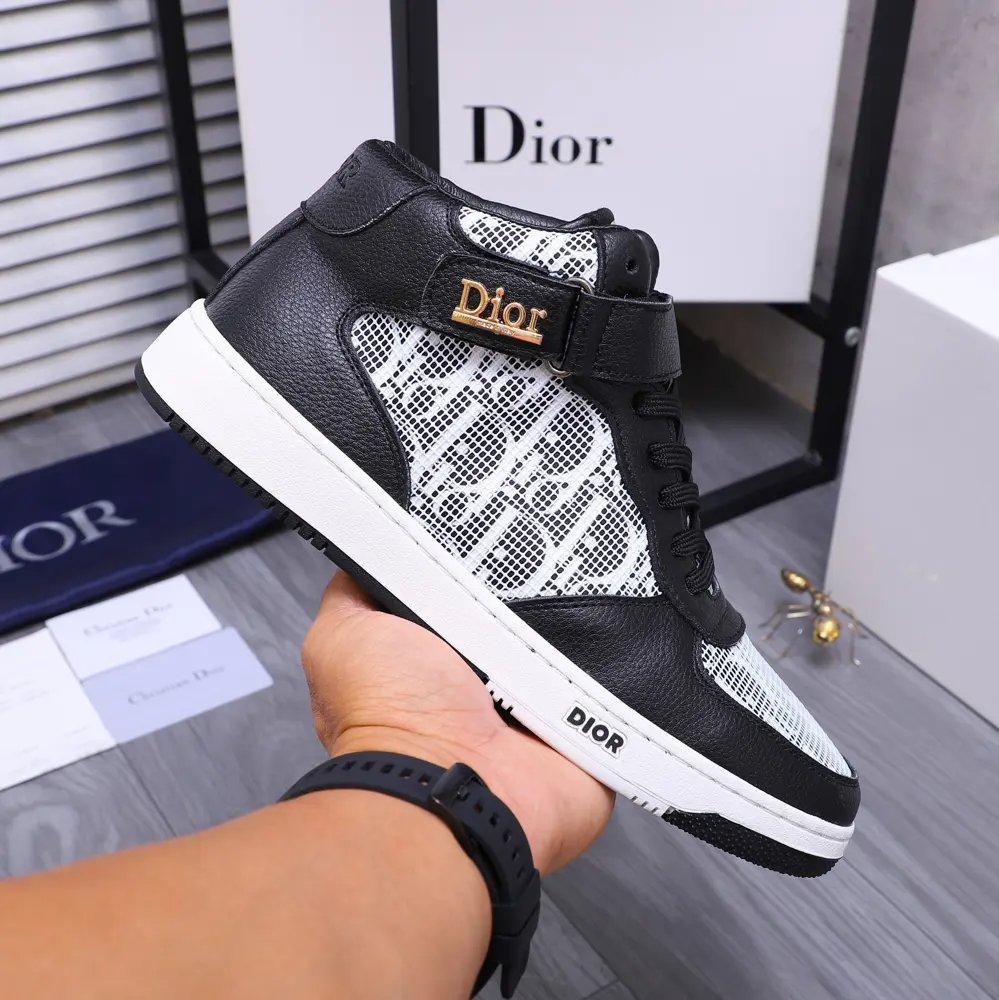 Dior high-top casual shoes