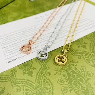 Gucci Double G pendant necklace