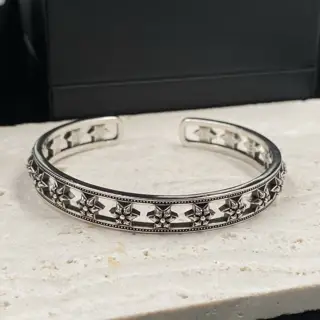Chrome Hearts classic retro six-pointed star bracelet