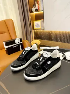 Chanel classic white shoes