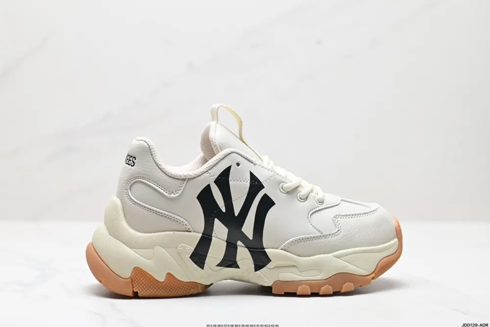 MLB Big Ball Chunky A Running Thick-soled Daddy Thick-soled Casual Sports Jogging Shoes 3ASHC101N
