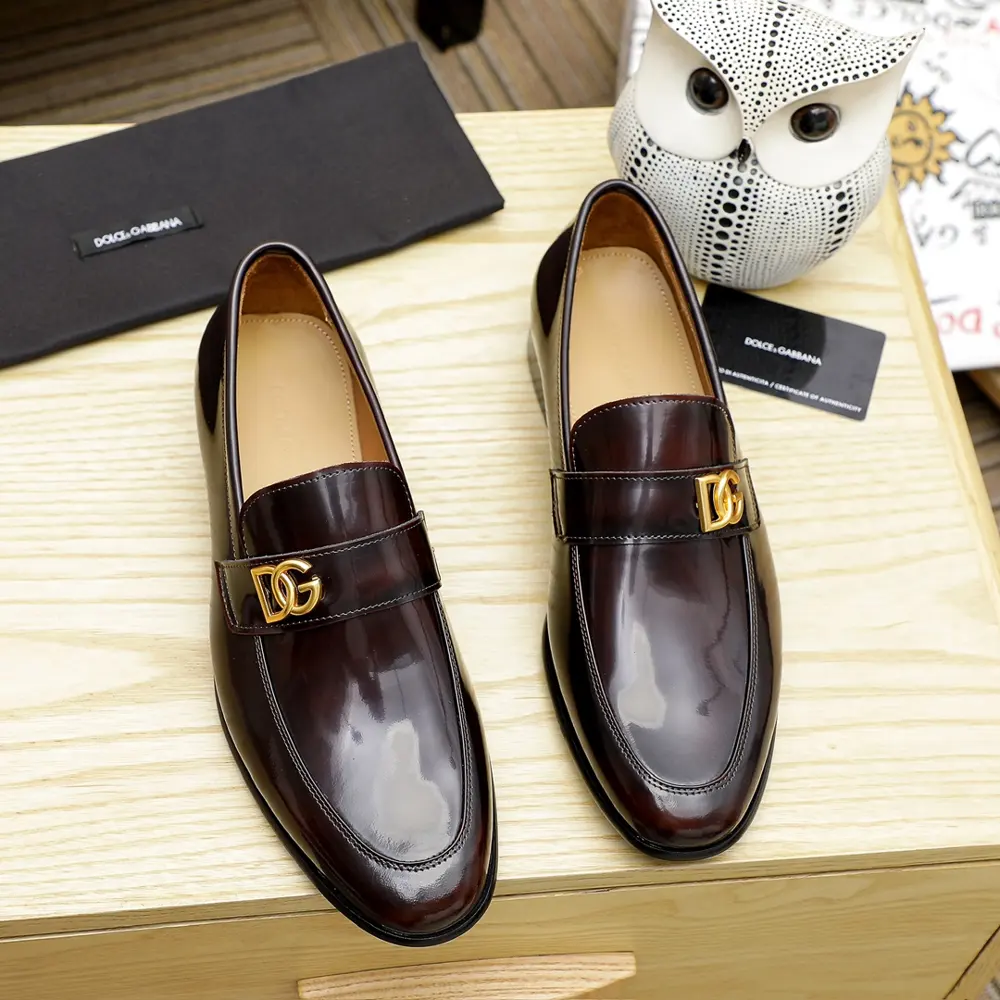 Dolce & Gabbana Dolce&Gabbana fashion casual slip-on shoes Official website original 1:1