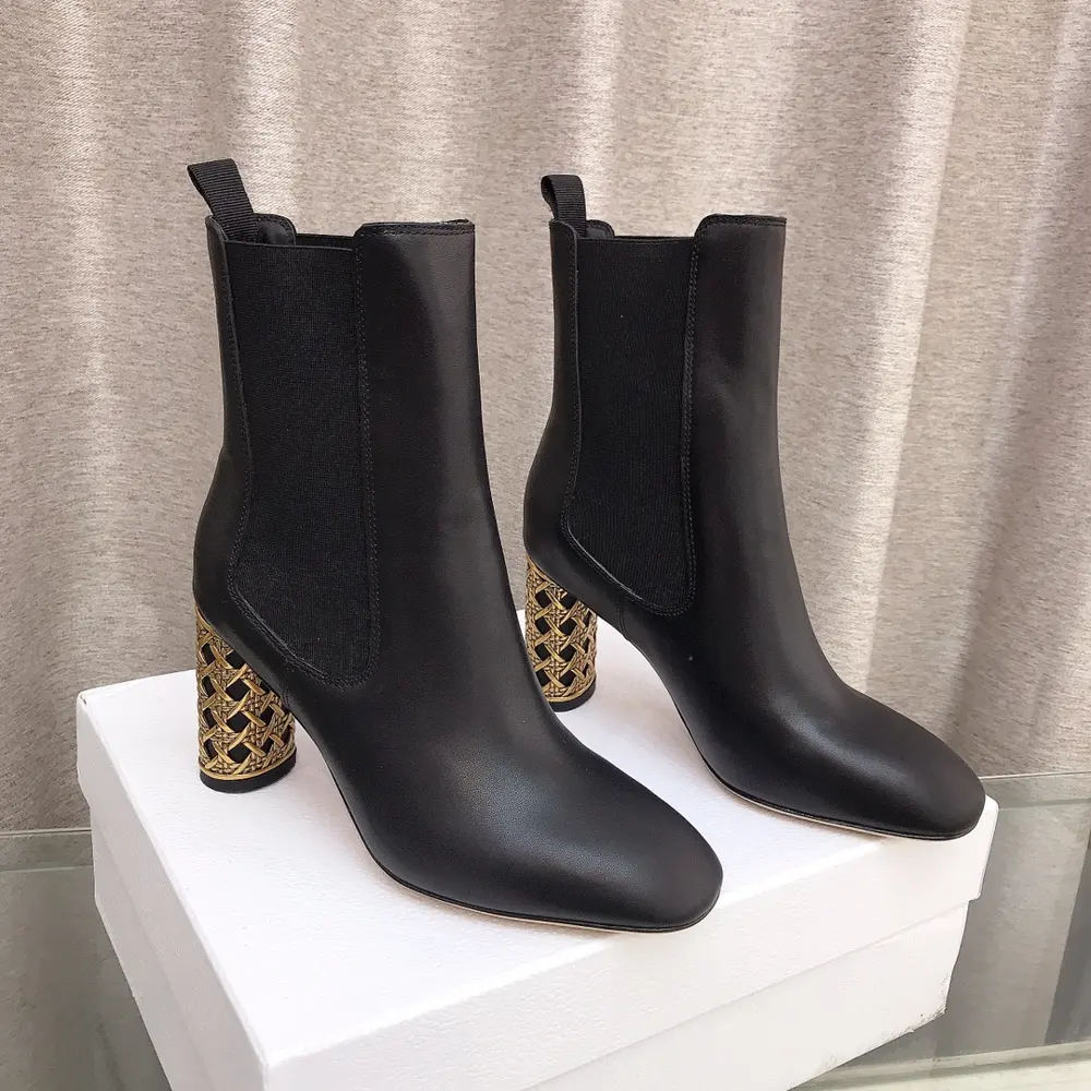 Dior high-heeled ankle boots