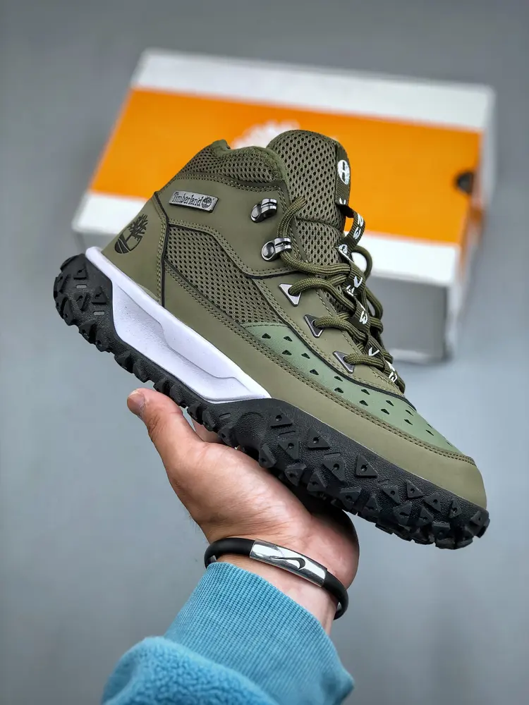 Timberland outdoor high-top casual yellow boots series