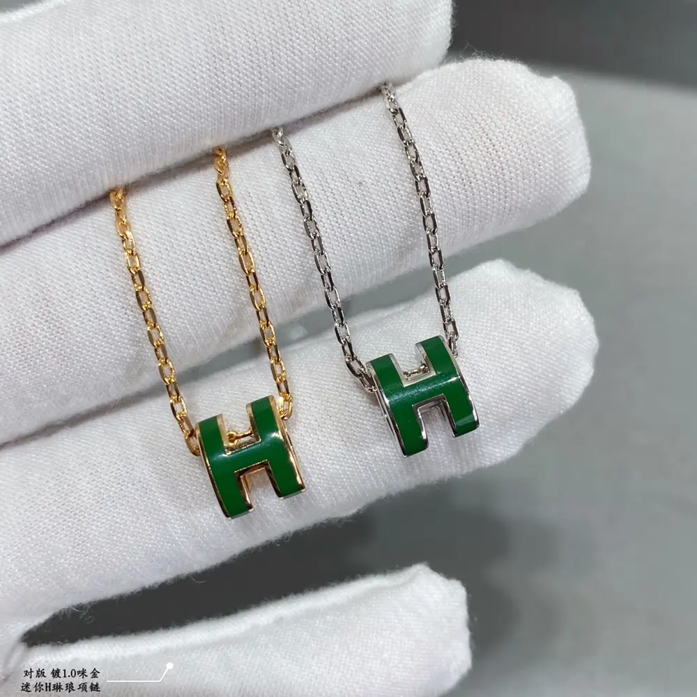 V gold material (upgraded CNC + imported oil drop) Matching version Hermes mini H Linlang