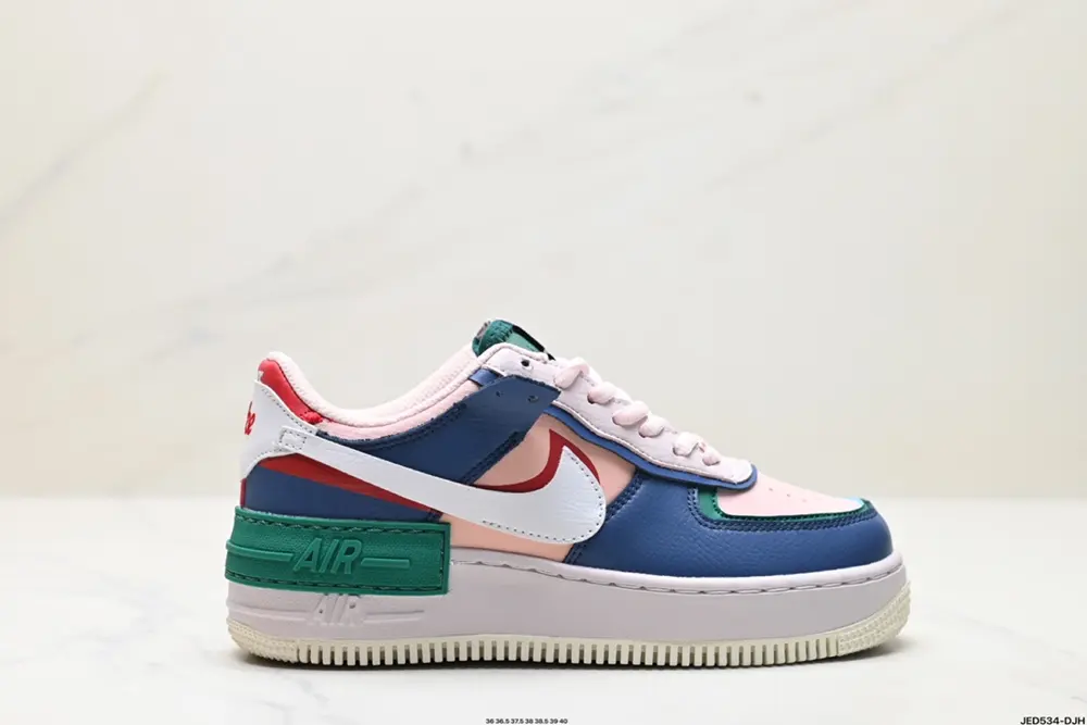 Nike WMNS Air Force 1 Shadow new girly deconstructionist design Macaron Air Force One CL0919-400