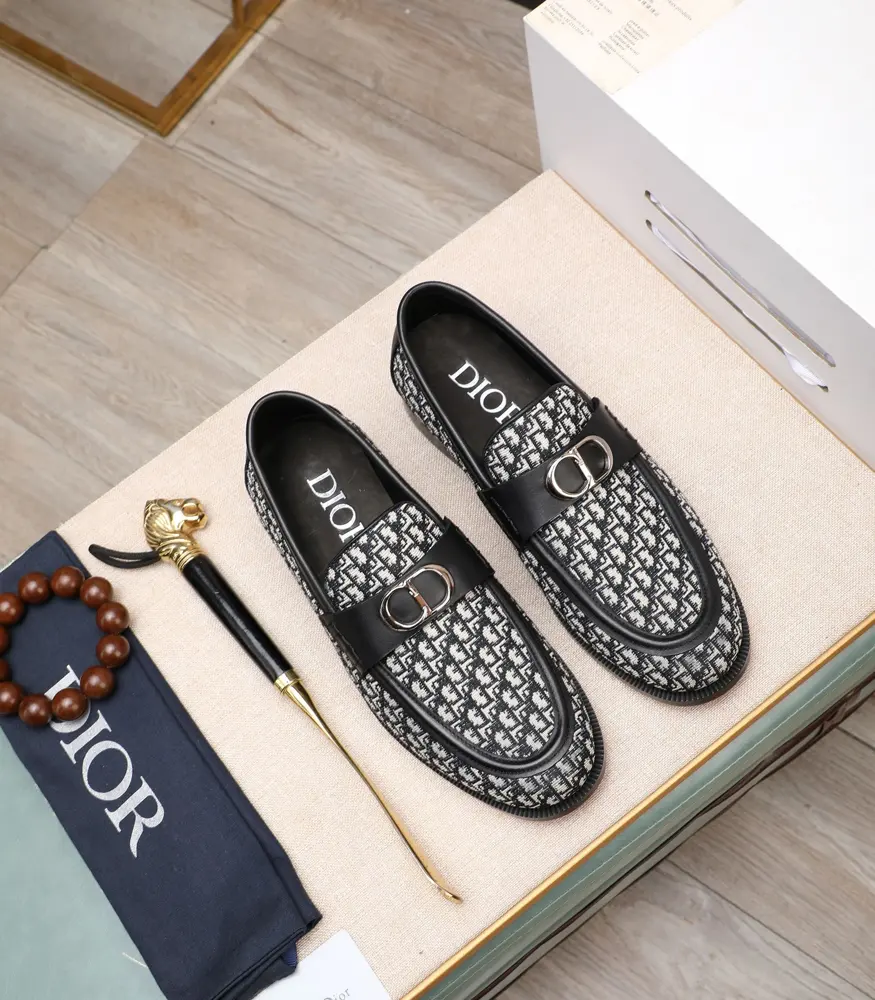 Dior high-end leather shoes