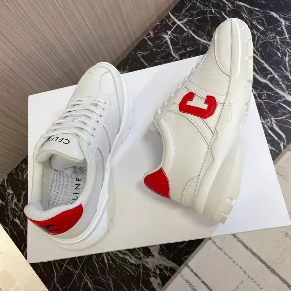 Celine 2024 new white shoes