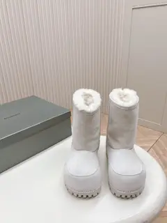 BALENCIAGA Big Toe Snow Boots Couple Style