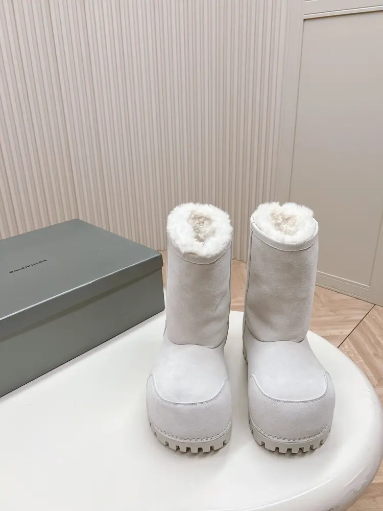 BALENCIAGA Big Toe Snow Boots Couple Style
