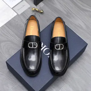 Dior business casual slip-on shoes