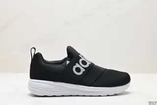 Adidas lite racer adapt 6.0 simplified coconut braided flying line surface slip-on sports IF7349