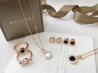 Bvlgari Necklace Bracelet Ring Earrings
