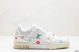 Nike New LV Louis Vuitton Trainer Sneaker Low casual sports culture versatile sneakers