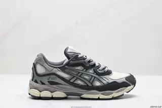 ASICS breathable mesh upper with some synthetic leather material uses the new AHAR+ rubber 1202A429-104