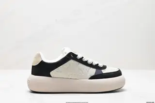 MLB retro thick-soled contrasting color large logo bread shoes warm height-enhancing 3ASXBMNAN
