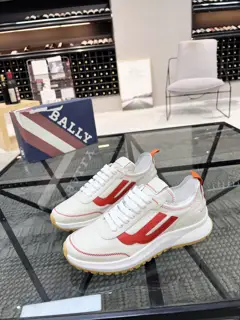 BALLY cutting-edge men’s high-top sports shoes