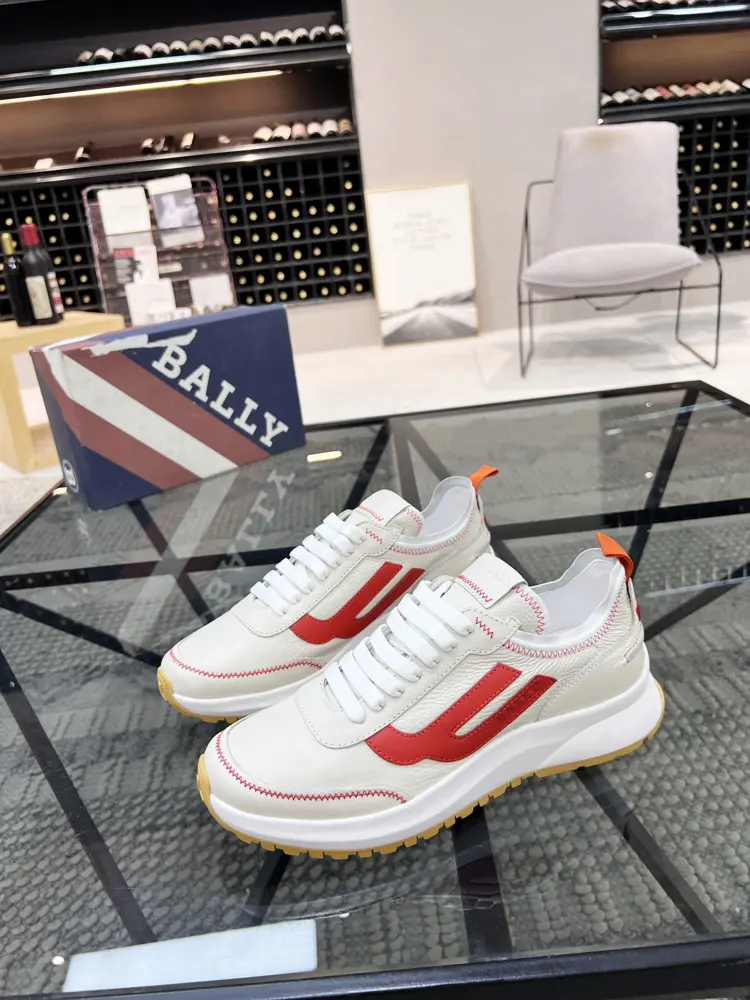 BALLY cutting-edge men’s high-top sports shoes