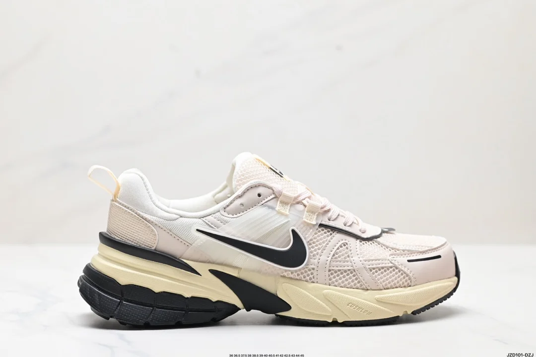 Nike Wmns V2K Runtekk Low “White Grey Pink” Retro Trend Series Future Retro Daddy Style FD0736-101