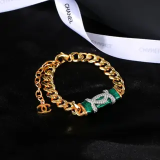Chanel Double C Bracelet Finely crafted original brass material