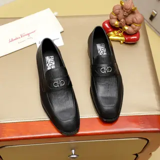 Salvatore Ferragamo men’s business leather shoes