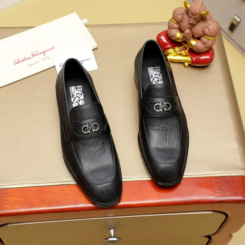 Salvatore Ferragamo men’s business leather shoes