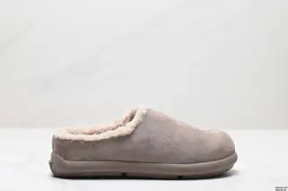 UGG retro all-match half-slip Birkenstock loafers