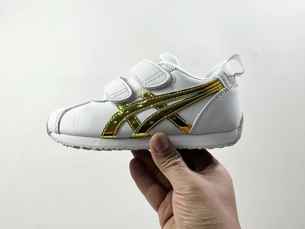 ASICS COTLA double-buckle Velcro children’s casual shoes