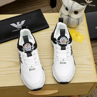 Armani new men’s fashion casual shoes Recommended classic style