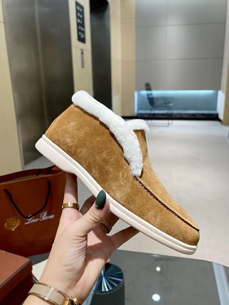Loro piana mid-top classic loafers
