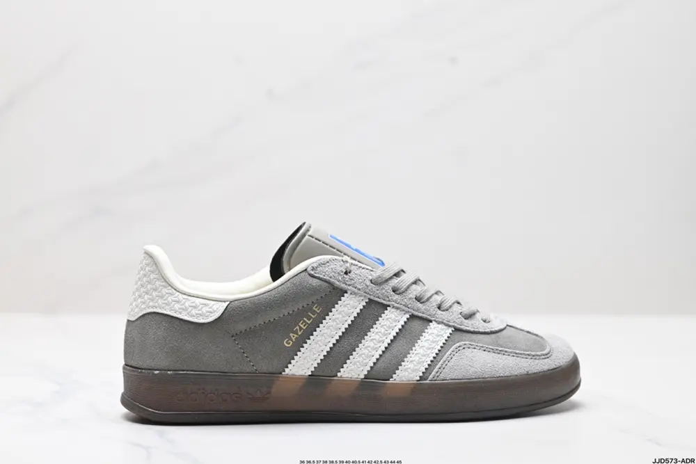 Adidas Originals Gazelle Indoor Trefoil Retro Anti-slip Wear-resistant Low-top Sneakers The HQ8718