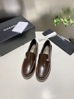 Chanel British style double C loafer sandals. This loafer lover can’t go wrong. This style
