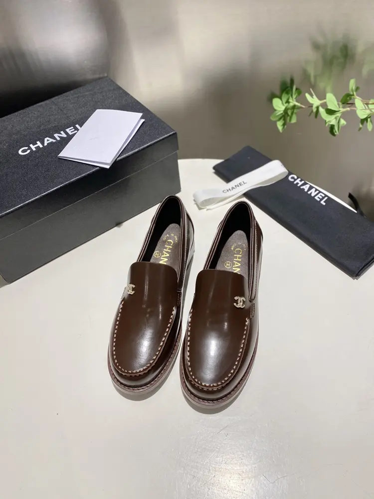 Chanel British style double C loafer sandals. This loafer lover can’t go wrong. This style