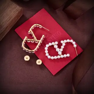 Valentino pearl earrings