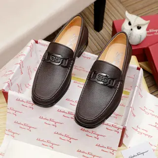 Salvatore Ferragamo casual leather shoes