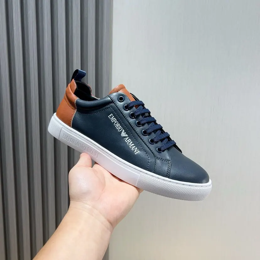 Armani Fashion Men’s Shoes Carefully crafted international brand This casual shoe combines