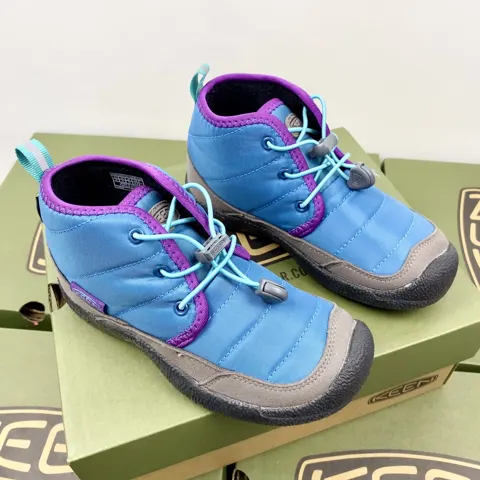 Keen Cohen polo velvet boots