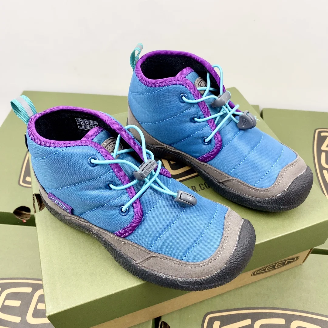 Keen Cohen polo velvet boots